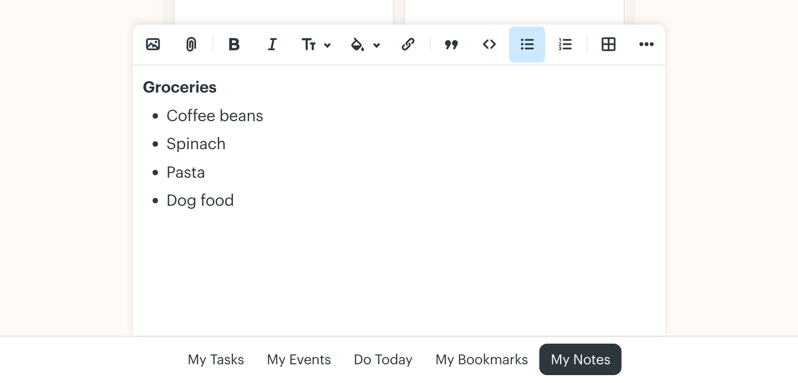 Personal notes just for you