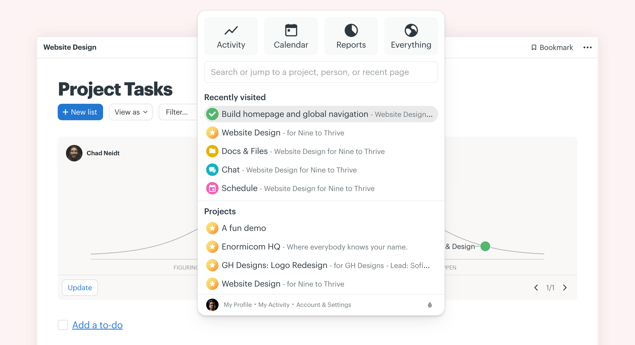 One universal menu to get anywhere from anywhere — fast!